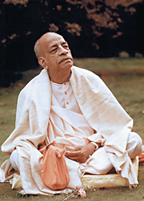 Srila Prabhupada Meditating